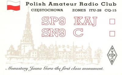 SP9KAJ / SN9C - QSL